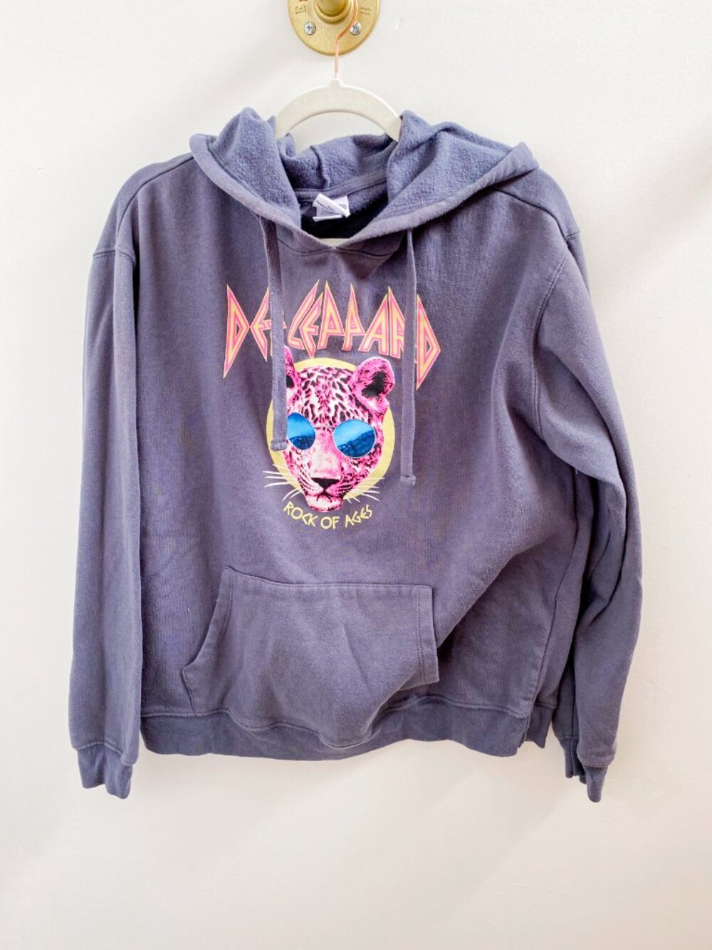 Def Leppard Rock of Ages Hoodie Sweatshirt - Size XLarge
